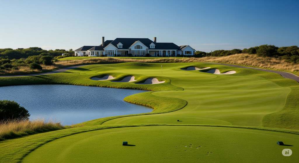 Championship Course - Hole 9 Think Smarter. Play Smarter. GolfCourseIntel.com