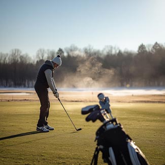 Winter Golf - Golf Course Intel